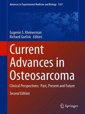 cover image of Current Advances in Osteosarcoma